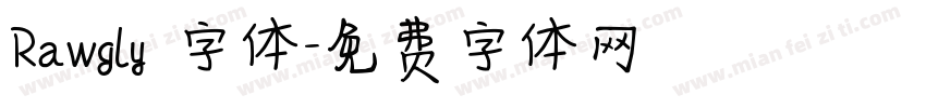 Rawgly 字体字体转换